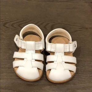 Ugg White Baby Sandals size 2/3